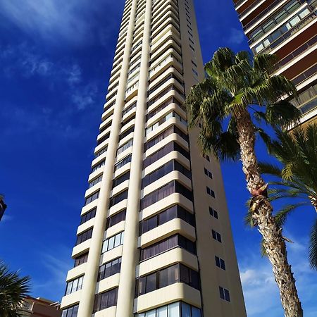 Luminoso Apartamento En Primera Linea De Playa Benidorm Exterior foto